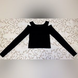 Express sweater with cut-out details